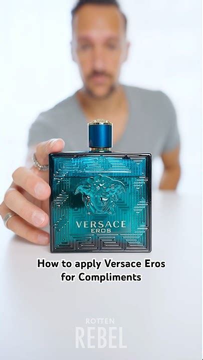 how to apply versace eros.